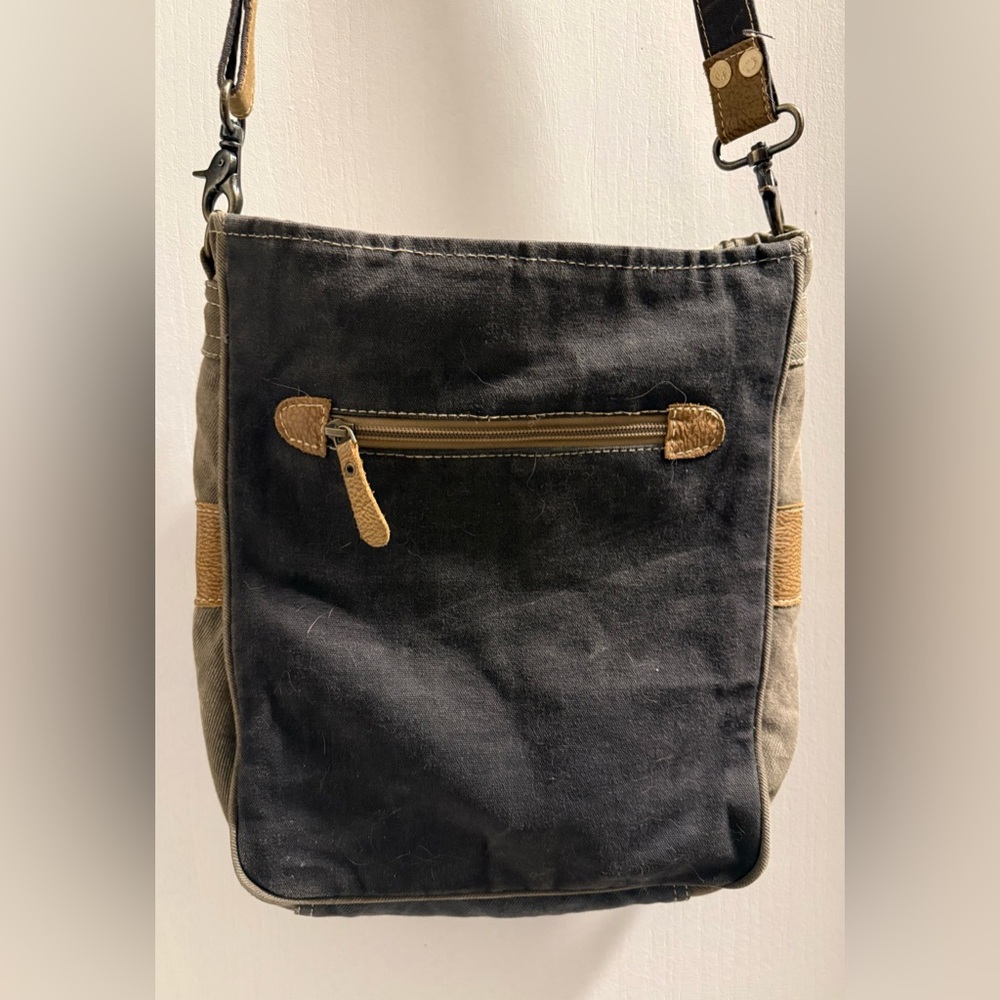 EUC Myra Bag - Blossom Print Canvas & Leather Crossbody Bag - Picture 3 of 9